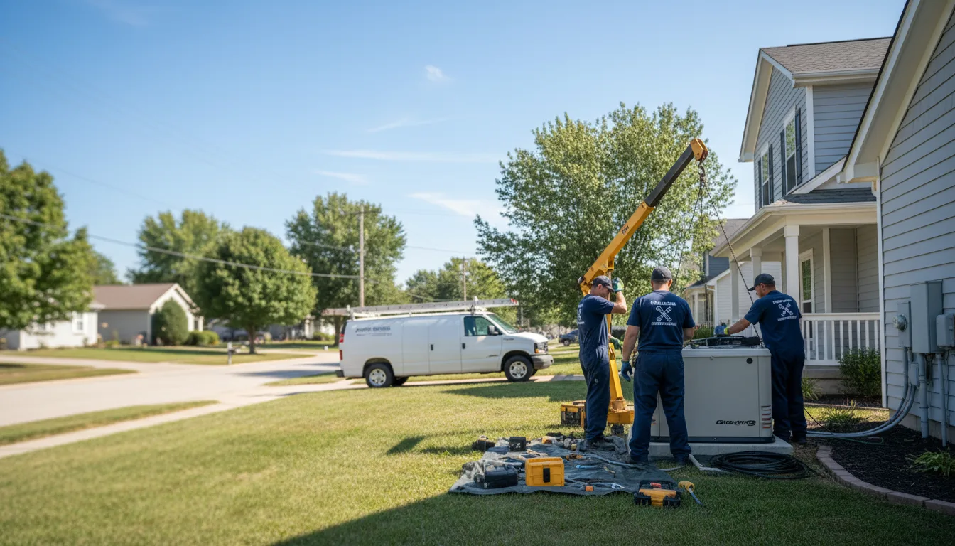Generator Installation in Rantoul, KS near me